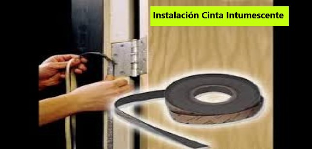 Instalación de CINTA INTUMESCENTE Para Puerta Cortafuego en Lima